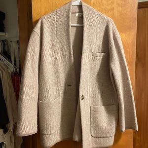 Madewell Sweater Blazer